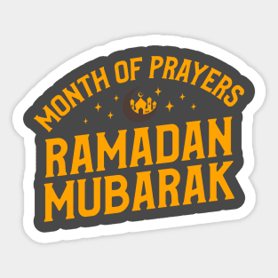 Ramadan Mubarak Sticker